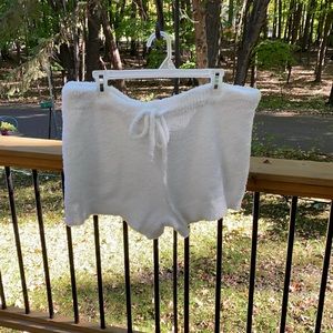 Forever 21+ cozy PJ shorts